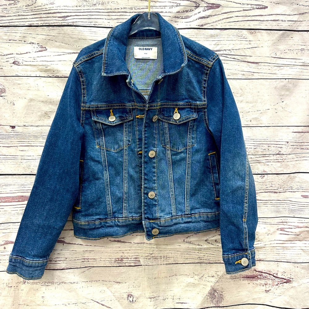 Old Navy Denim Jacket Size Medium 8